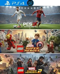 Comprar PES 21+LEGO Marvel Super Heroes+LEGO Marvel Super Heroes 2 para PS4 - PSNCLICK Digitales Latinoamérica